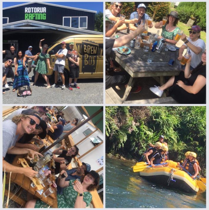 Rotorua Rafting Brewbus Corporate